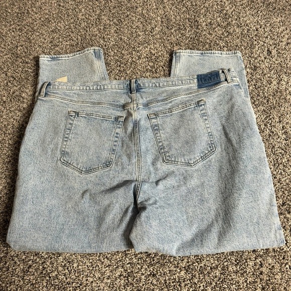 A&F The 90s Straight Ultra High Rise Curve Love Size 24/37 - Picture 2 of 6